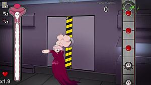 Faye gets covered in cum during her scene