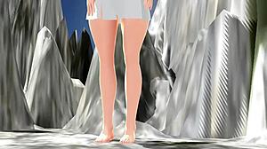 Anime Girl's Secret Hot Spring Mixed Bath Without Towels