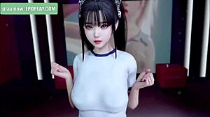 Riding a Big Cock in Wild Hentai Action