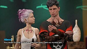 Playing Hellcat Lounge Part 5 with my hentai slut girlfriend