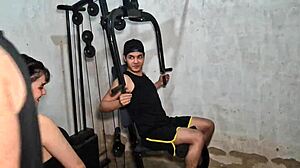 good training at the gym leads to hot sex with big cocks 😏