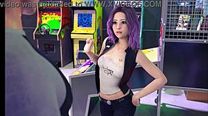 In gameplay story three season one, I meet Julia in fantasy world.