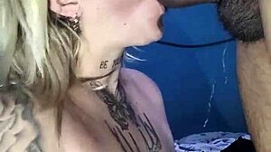 From mouth to ass with lover's cock and tits