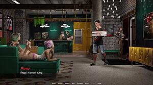 Playing Hellcat Lounge Part 5 with my hentai slut girlfriend