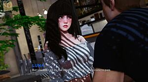 i'm exploring eternum 212, a mature 3d anime game with sexy outfits and huge tits