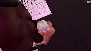 Second life black man fucks latina woman in her bedroom