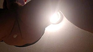 Bold Stand-Up Sucking Session with Gay Cock