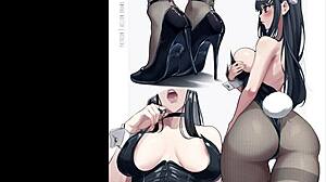 sakurajima mai bunny girl senpai in hot rule 34 compilation