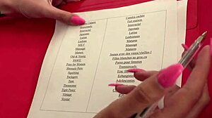 Redhead Milf with Pierced Nipples Rides Two Fat Cocks! What a Show!