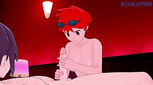 Delia Ketchum and Zoey Nozomi in Wild Pokémon Hentai Sex