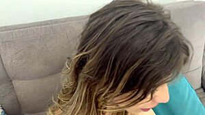 Seducing My Roommate for Wild Latina Blowjob and Wet Fucking Action.