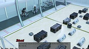 Stranded in Space 137 shows plans to bang a busty Indian milf in sexy outfit