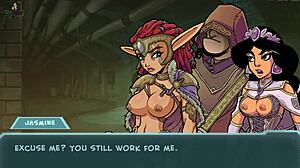 Princess Jasmine Bent Over Roughly