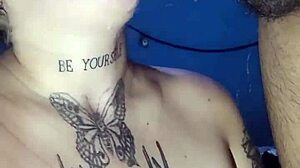 From mouth to ass with lover's cock and tits