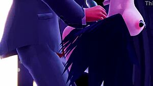 Ichika and Masami in Mob Reverse Bunny Hentai Fun