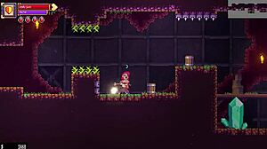 Scarlet Maiden playthrough part two defeating rogue-like boss intensely