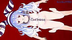 Nekomata Okayu And Usada Pekora Intense Scene - Hololive Vtuber Hentai