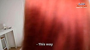 Dumb guy’s girlfriend pays debt with her body!