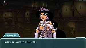 Princess Jasmine Bent Over Roughly