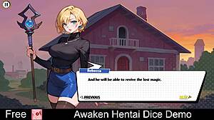 awaken hentai dice demo with erotic anime game 😏