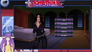 Maid in anime game Something Unlimited Part 145 sucks huge cock