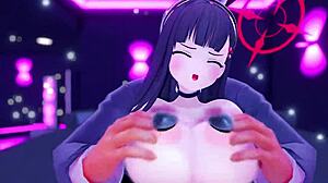 Ichika and Masami in Mob Reverse Bunny Hentai Fun