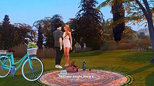 Picnic date 3d hentai naughty sex anime cartoon