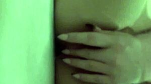 Christy Mack in sexy bath BTS