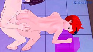 Delia Ketchum and Zoey Nozomi in Wild Pokémon Hentai Sex