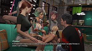 Playing Hellcat Lounge Part 5 with my hentai slut girlfriend