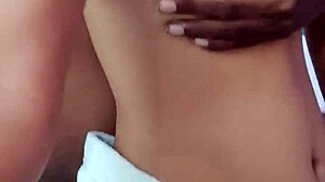 beautiful indian girl seduces friend in homemade video