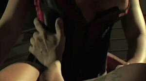 Alexandra dances seductively for her birthday cock celebration