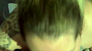 She always gives that sloppy blowjob and facial