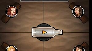 Summertime Saga - Kinky Girlfriend Shares Big Dick Boyfriend with BFF on Beach!