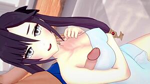 Mona Drops Towel for Uncensored Hentai Action