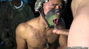 Straight black men in gay anal sex