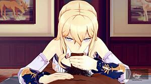 I prank Klee in adventure.