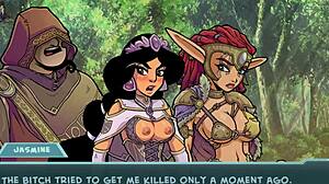 Princess Jasmine Bent Over Roughly