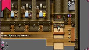 Why is this witch stripping in the men's bathroom?