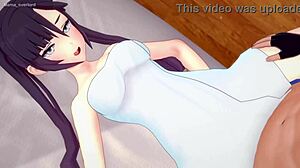 Mona Drops Towel for Uncensored Hentai Action