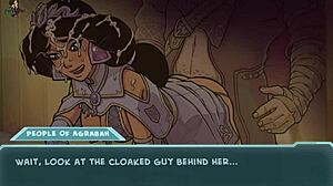 Princess Jasmine Bent Over Roughly