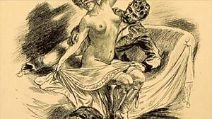 Look at vintage erotic drawings