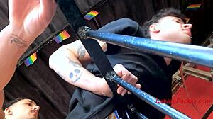 Latina Dimitry Simonit and Dragon Rojo Pound Ass Hard