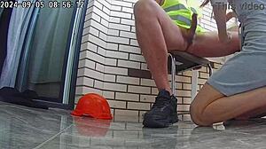 Cheating Wife Fucks Builders in Public Anal Action. Family Taboo Sex Exposed!