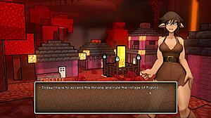 Hornycraft Parody Leads To Public Creampie!