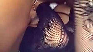 brook starr takes double cum shots from two big black cocks in gangbang