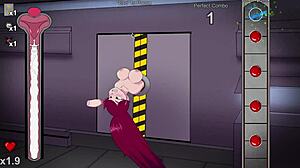 Faye gets covered in cum during her scene