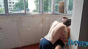 dorn and pinocchio show iconic tattoos in brazilian gay deepthroat action?