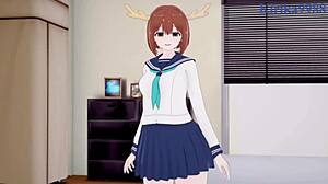 Damn, Nokotan Noko and Koshitan Torako in wild hentai sex!