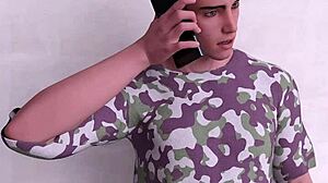 yo, check how I ended my first college day in Being a Dik 08!